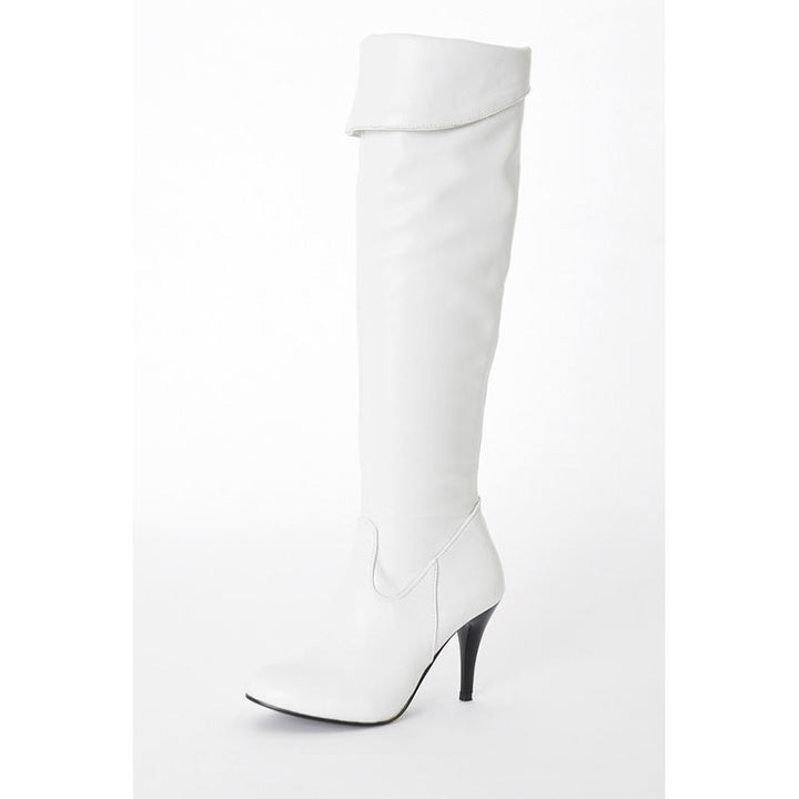 Size 14 stiletto heels over the knee knight boots