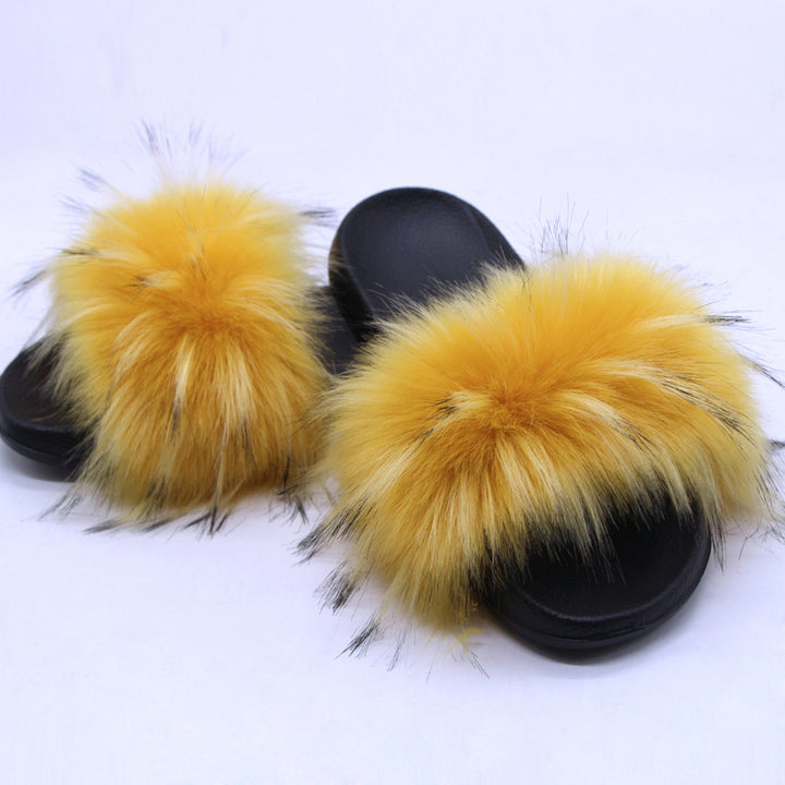 Size 11.5 women fuzzy slippers fashion indoors slippers