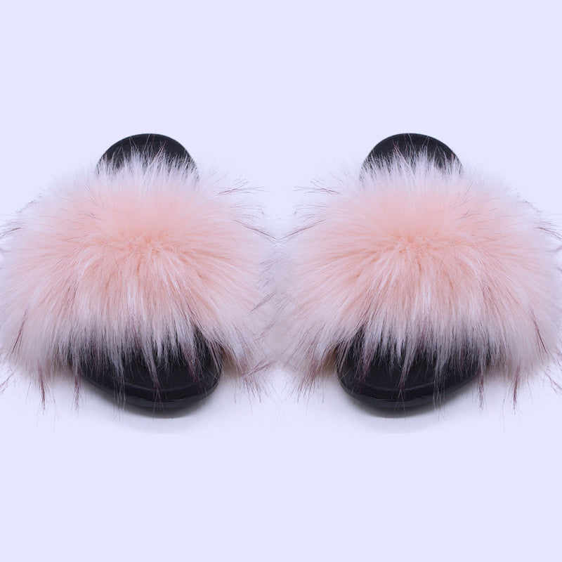 Size 11.5 women fuzzy slippers fashion indoors slippers