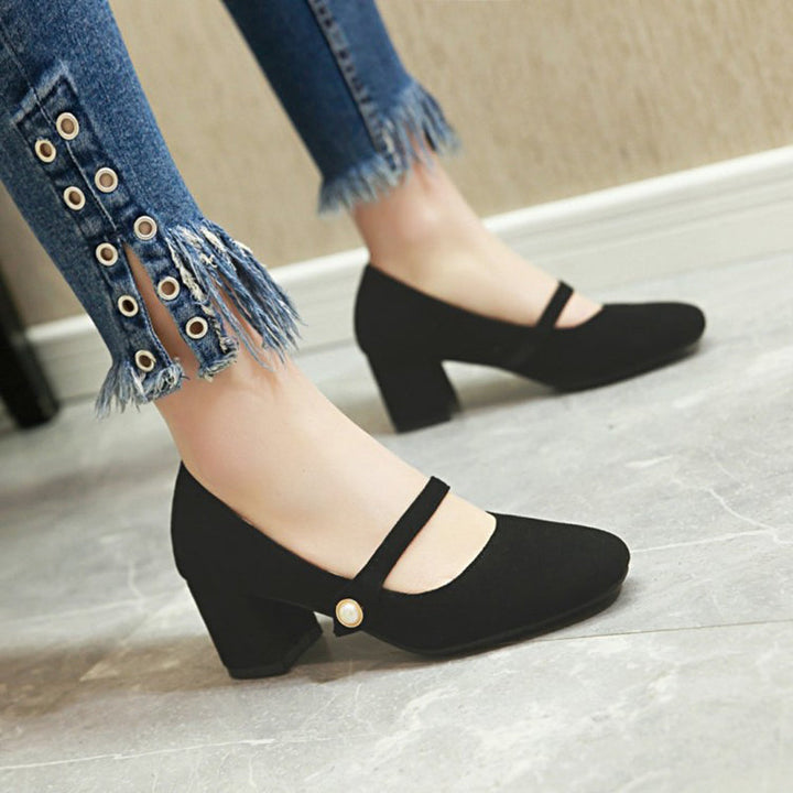 size 11.5 women heeled loafers slip on mary jane suede loafers