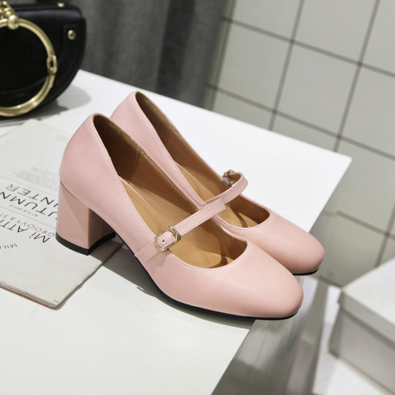 size 11.5 women mary jane loafers round toe heeled loafers