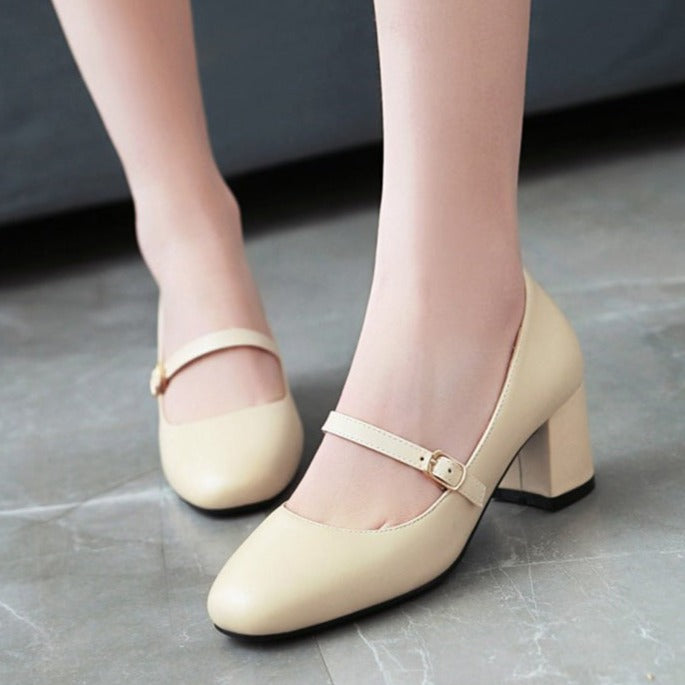 size 11.5 women mary jane loafers round toe heeled loafers