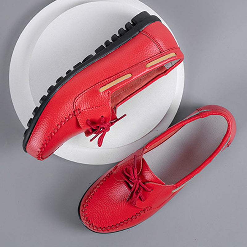 size 11 women loafers lace up antiskid flat casual loafers