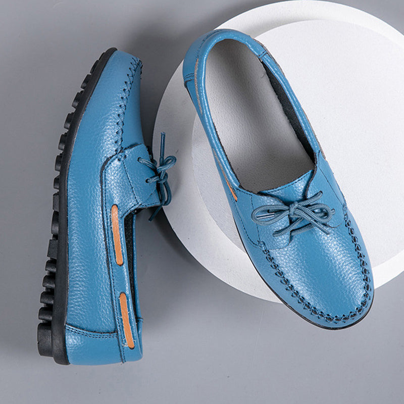 size 11 women loafers lace up antiskid flat casual loafers