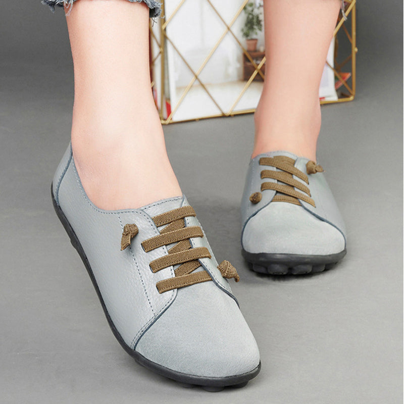 size 11 women loafers slip on flat patchwork casual loafers