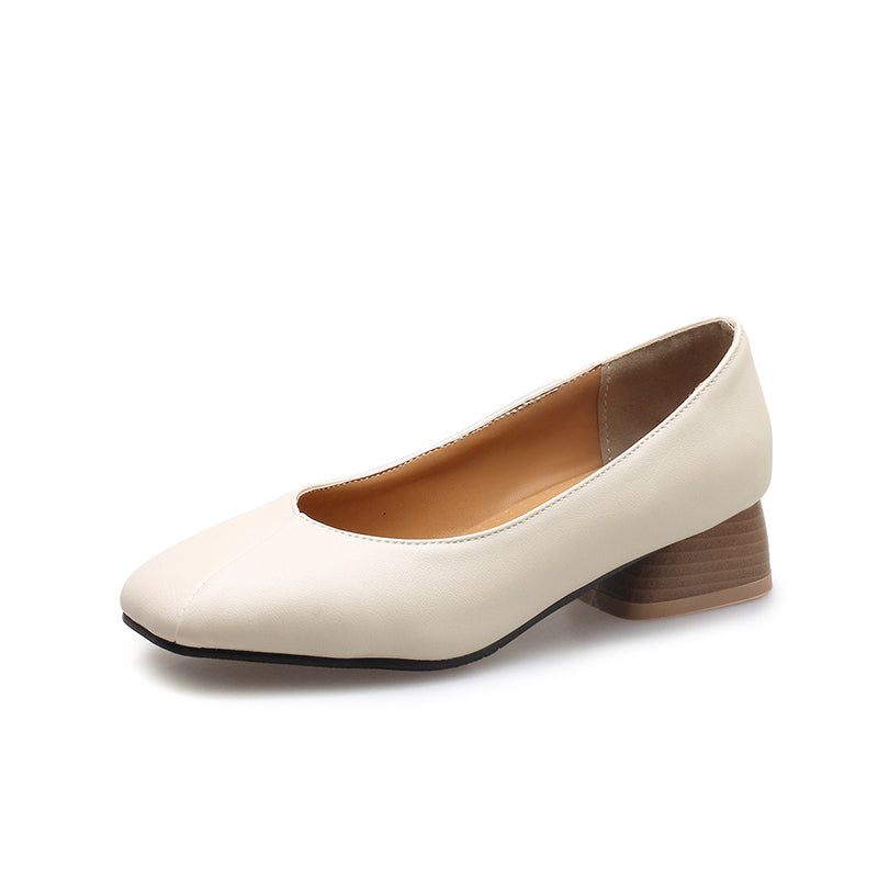 size 11 women loafers slip on square toe soft comfortable loafers