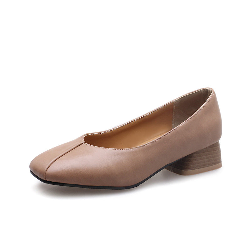 size 11 women loafers slip on square toe soft comfortable loafers