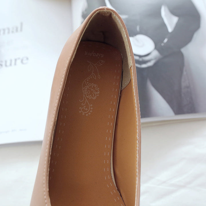 size 11 women loafers slip on square toe soft comfortable loafers