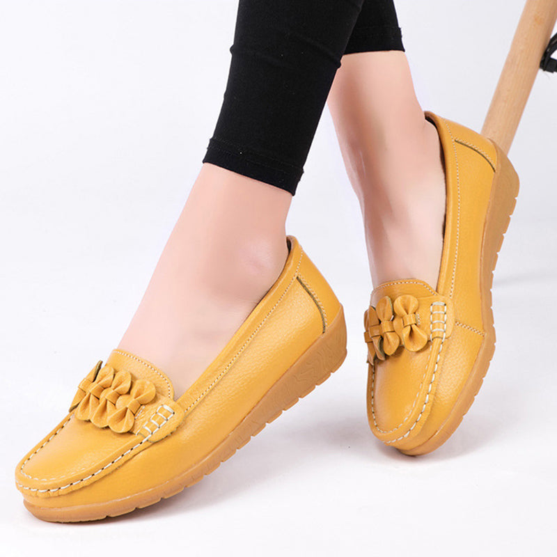 size 11 women slip on loafers bowknot flat comfortable loafers