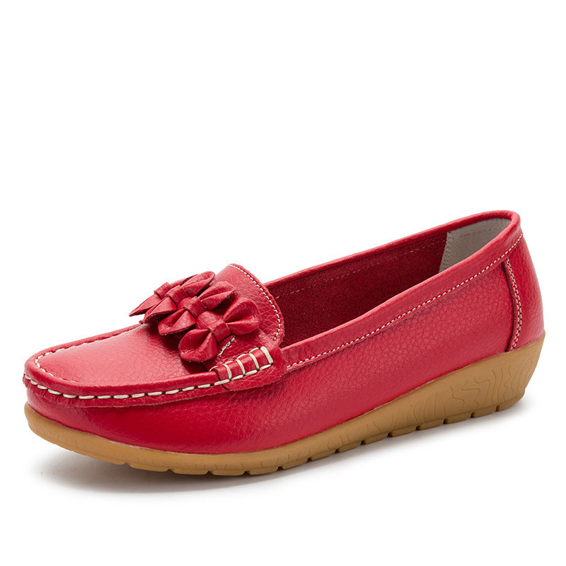 size 11 women slip on loafers bowknot flat comfortable loafers