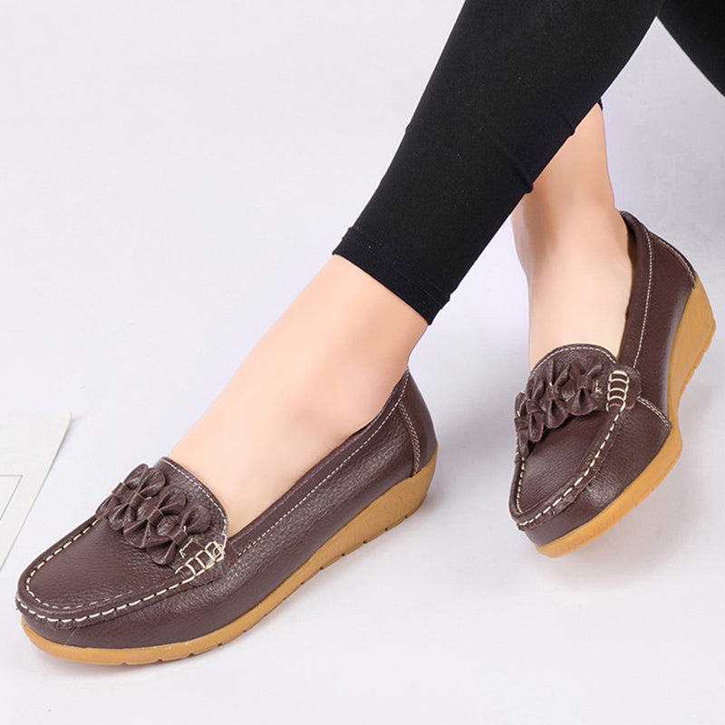 size 11 women slip on loafers bowknot flat comfortable loafers
