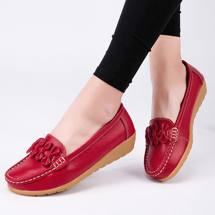 size 11 women slip on loafers bowknot flat comfortable loafers