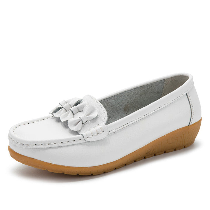 size 11 women slip on loafers bowknot flat comfortable loafers