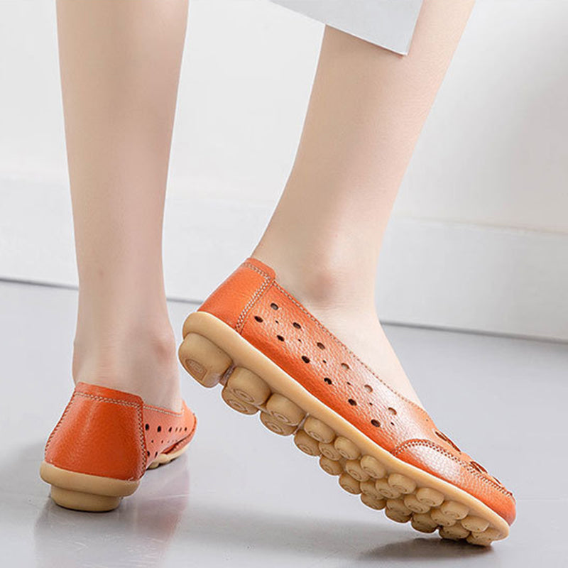 size 12 women comfortable loafers hollow casual summer loafers