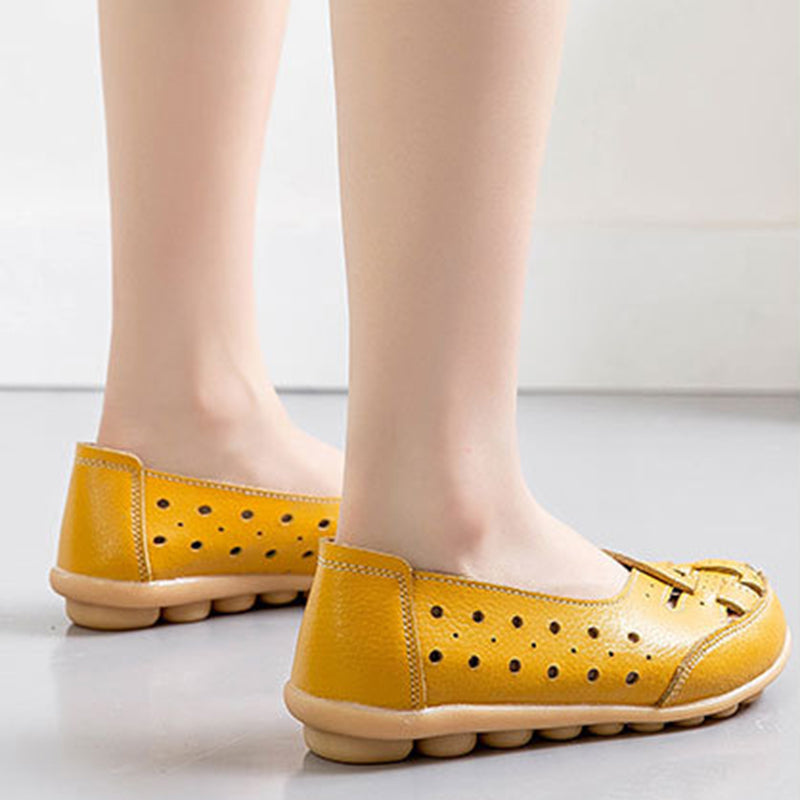 size 12 women comfortable loafers hollow casual summer loafers