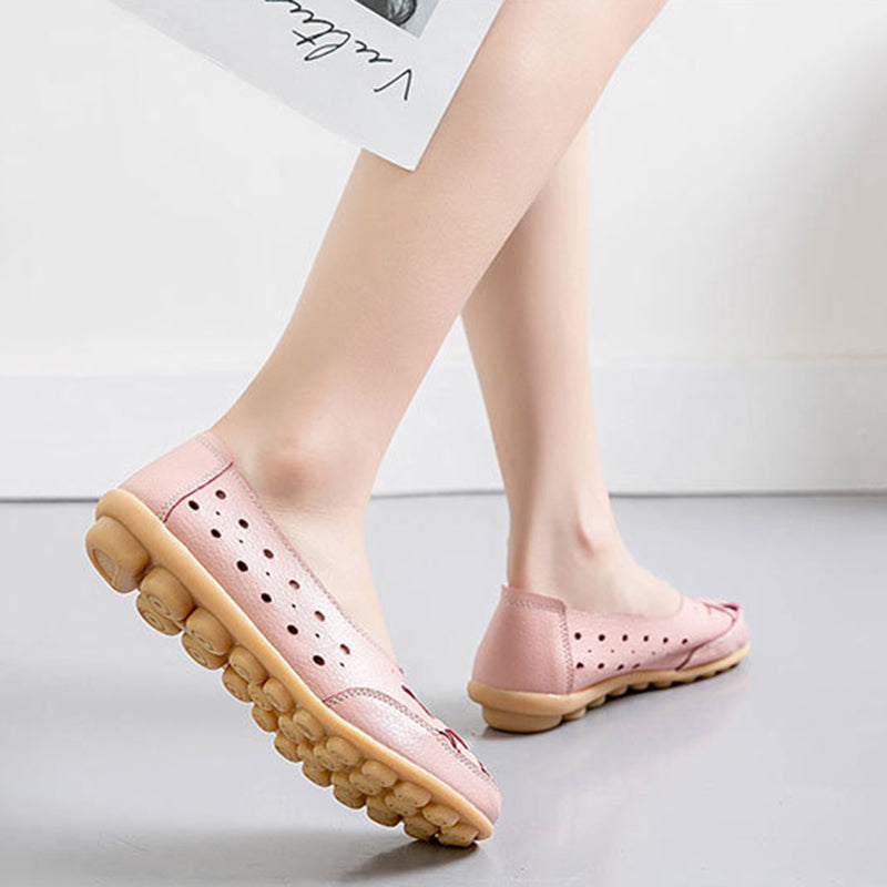 size 12 women comfortable loafers hollow casual summer loafers