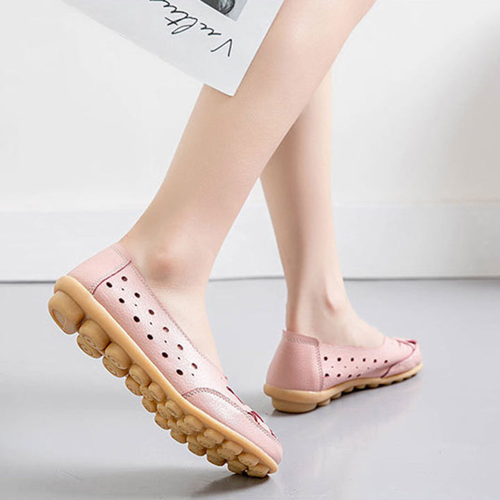size 12 women comfortable loafers hollow casual summer loafers