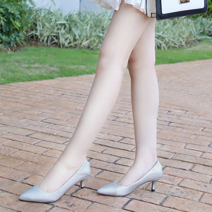 size 12 women kitten heels pointed toe medium stiletto heels