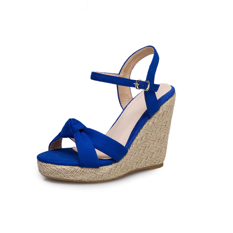 size 12 women platform sandals peep toe espadrille wedge sandals