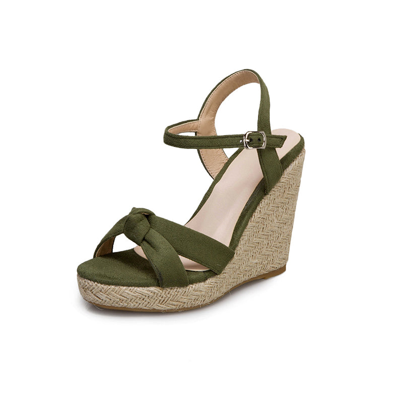 size 12 women platform sandals peep toe espadrille wedge sandals
