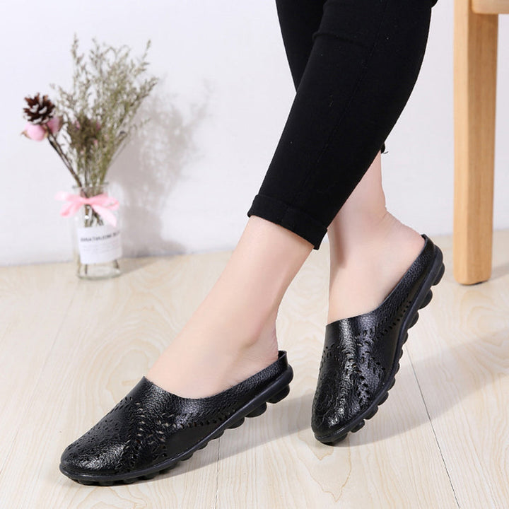 size 12 women slip on loafers hollow comfortable summer loafers