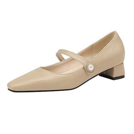 size 13 women mary jane loafers chunky heel slip on loafers