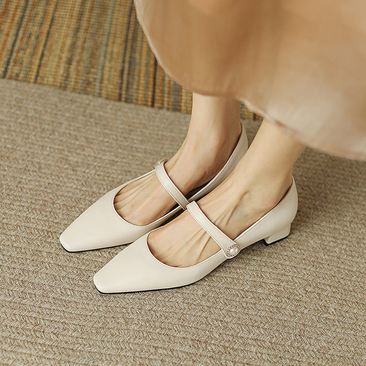 size 13 women mary jane loafers chunky heel slip on loafers