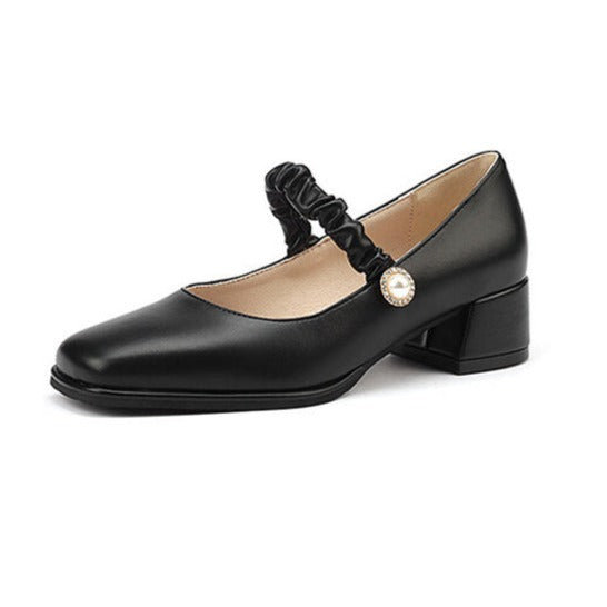 size 13 women mary jane loafers square toe slip on loafers