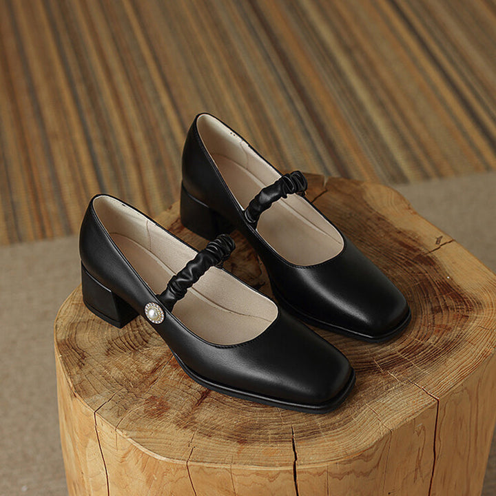 size 13 women mary jane loafers square toe slip on loafers