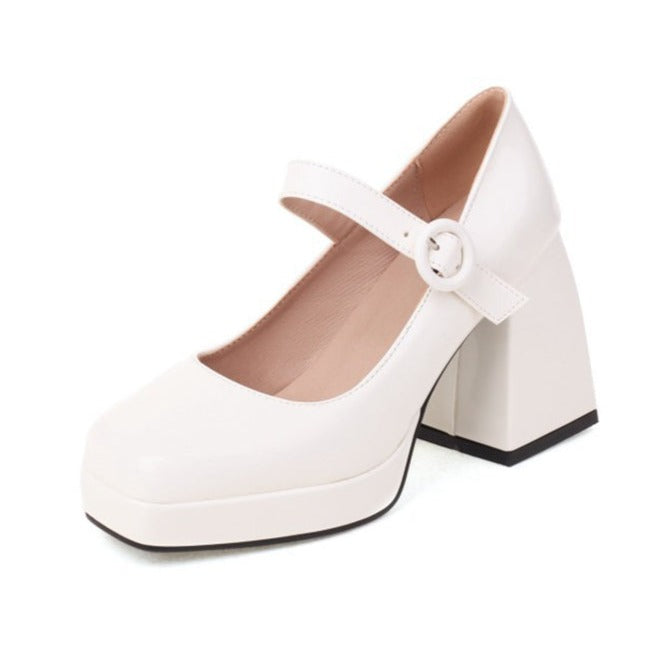 size 13 women platform loafers patent leather chunky loafers