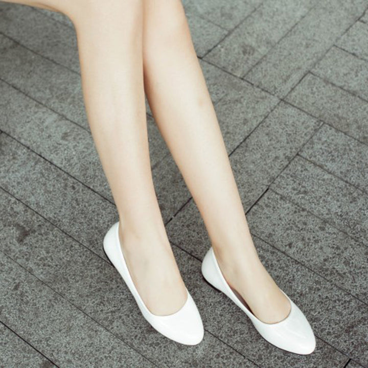 size 16 women flats patent leather slip on cute spring flats