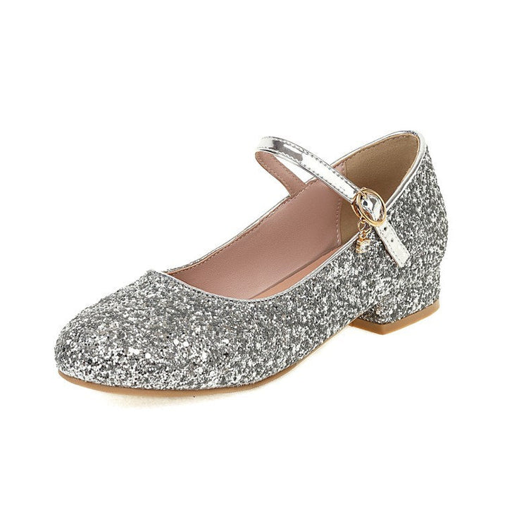 size 13.5 women mary jane loafers sequin comfortable loafers