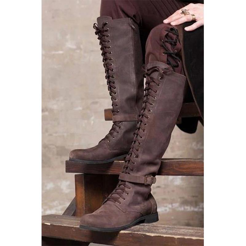 Size 14 Medieval costume women's knight boots Halloween cosplay shoes