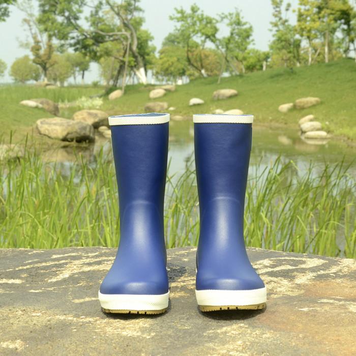 Size 12 mid calf |anti-slip low heels outdoors fishing rain boots