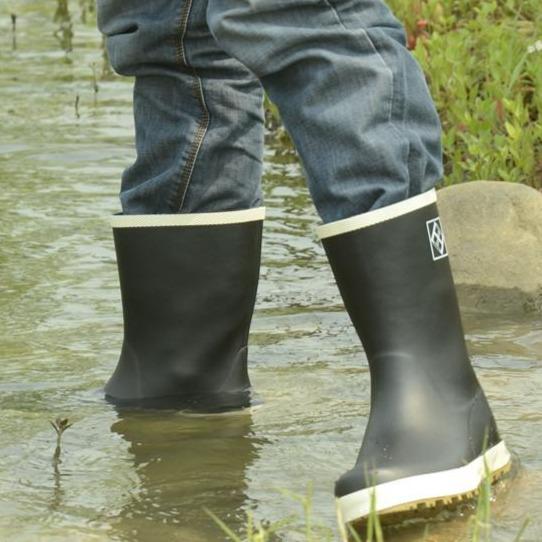 Size 12 mid calf |anti-slip low heels outdoors fishing rain boots