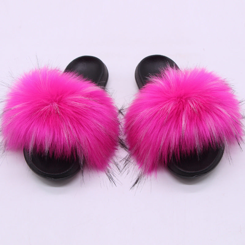 Size 11.5 women fuzzy slippers fashion indoors slippers
