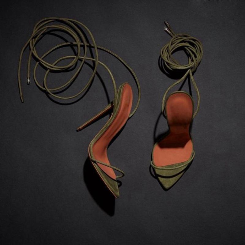 size 11.5 women strappy sandals peep toe hollow heel sandals