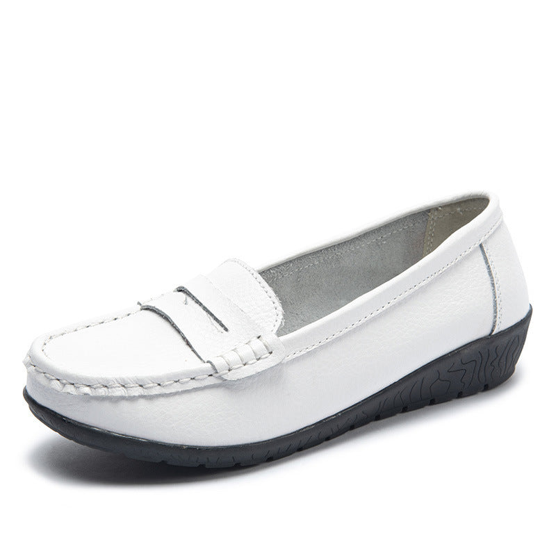 size 11 women penny loafers casual round toe slip on loafers
