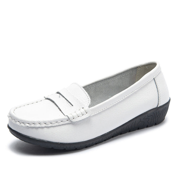 size 11 women penny loafers casual round toe slip on loafers
