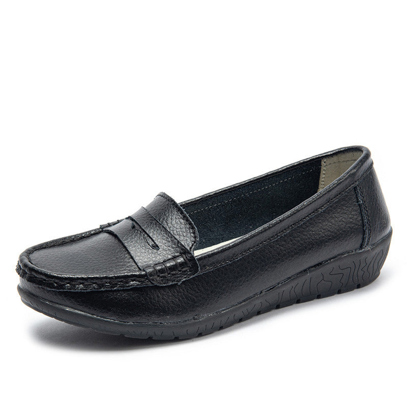 size 11 women penny loafers casual round toe slip on loafers
