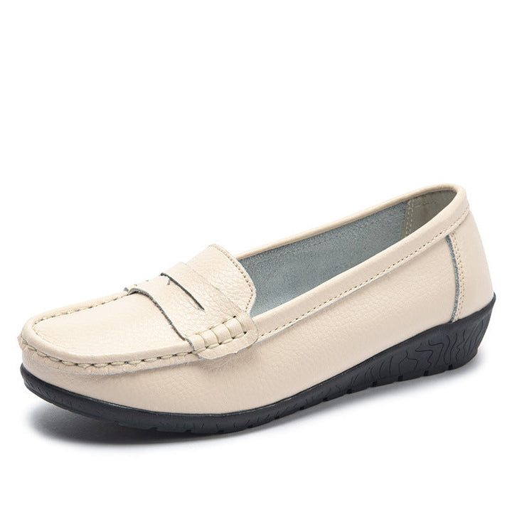 size 11 women penny loafers casual round toe slip on loafers