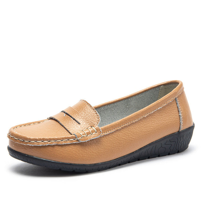 size 11 women penny loafers casual round toe slip on loafers