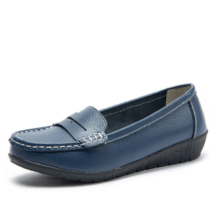 size 11 women penny loafers casual round toe slip on loafers