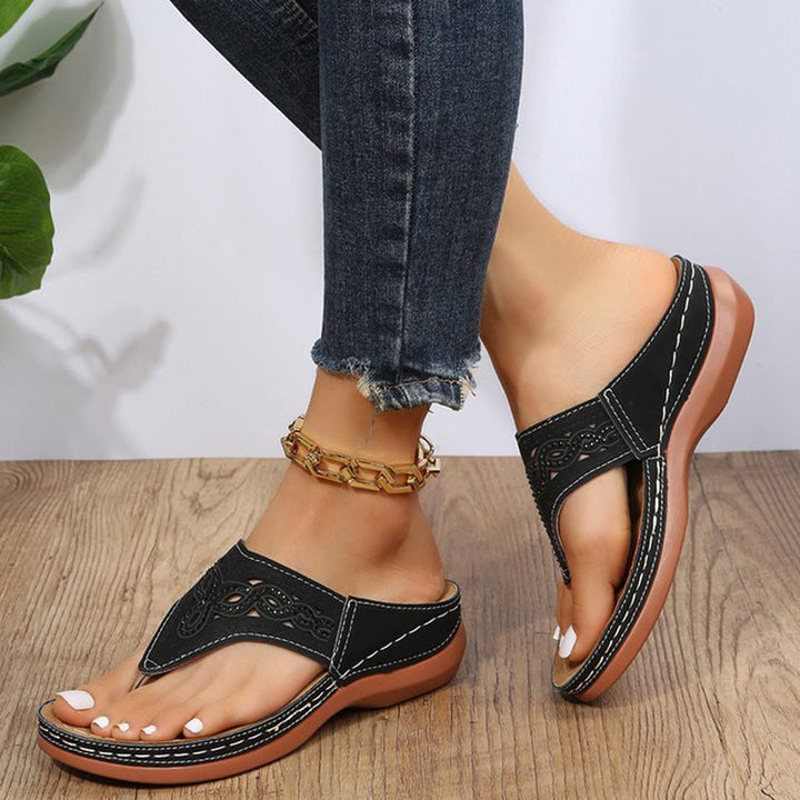 size 11 women slide sandals beach hollow flip flop sandals