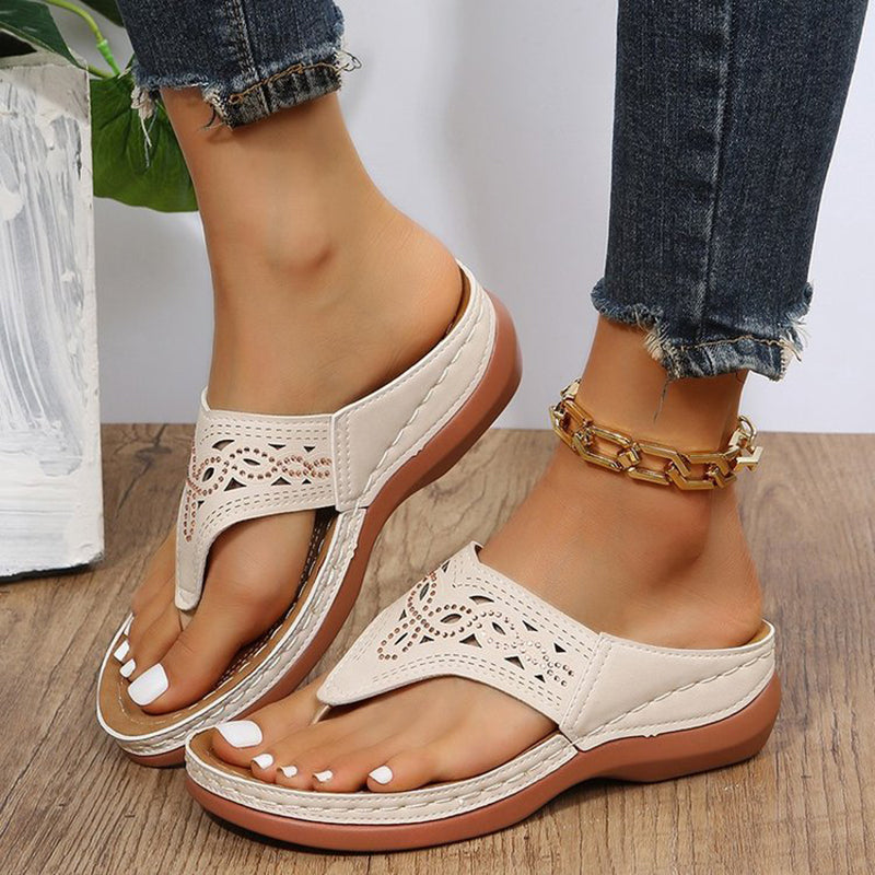 size 11 women slide sandals beach hollow flip flop sandals