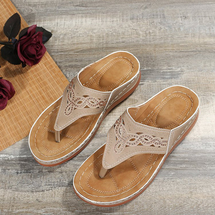 size 11 women slide sandals beach hollow flip flop sandals