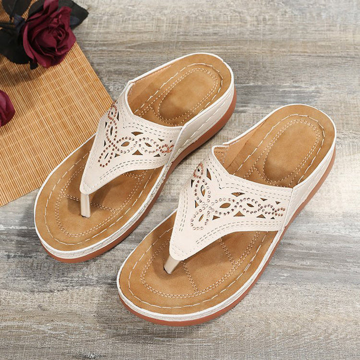 size 11 women slide sandals beach hollow flip flop sandals