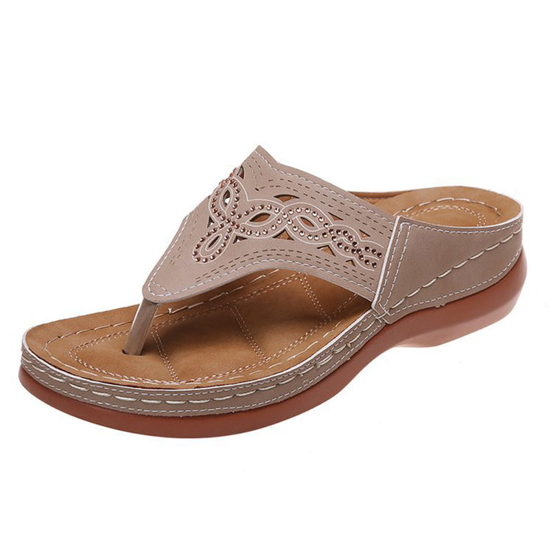 size 11 women slide sandals beach hollow flip flop sandals