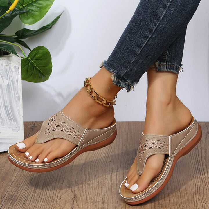 size 11 women slide sandals beach hollow flip flop sandals