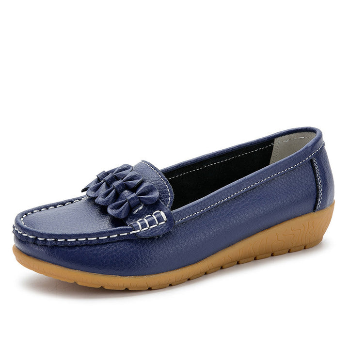 size 11 women slip on loafers bowknot flat comfortable loafers